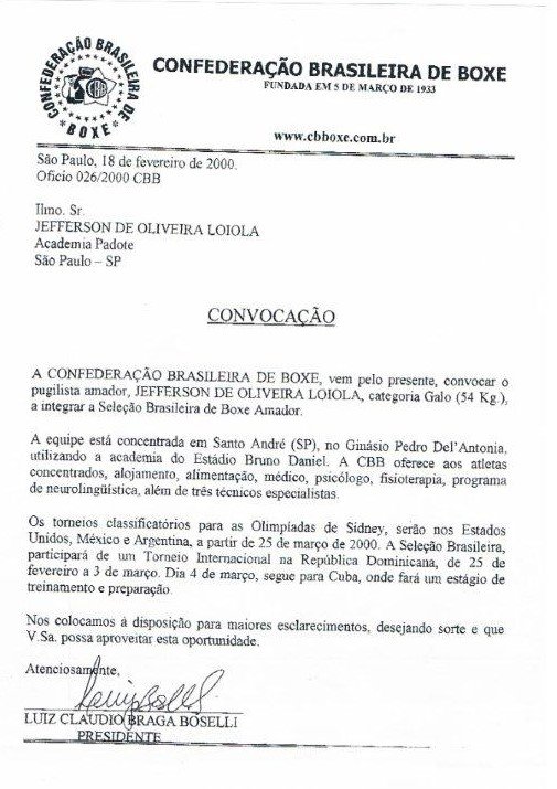 Loya Boxe - Trajetória do campeão 10